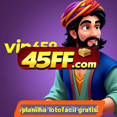 planilha lotofacil gratis